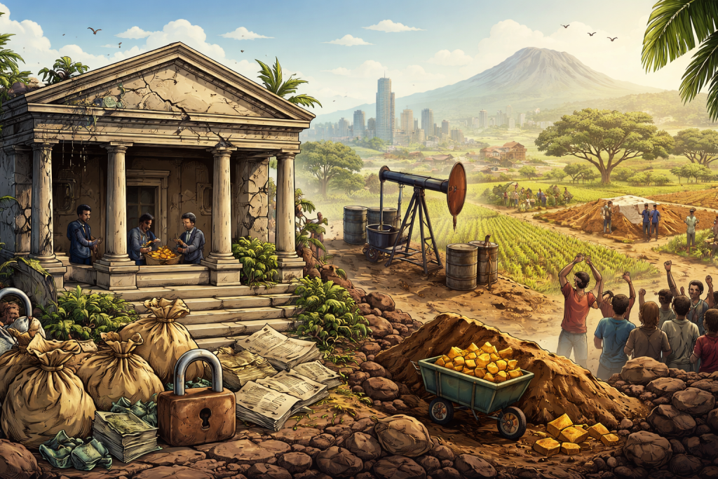 The Real Problem of Africa Weak Institutions Not Lack of Resources