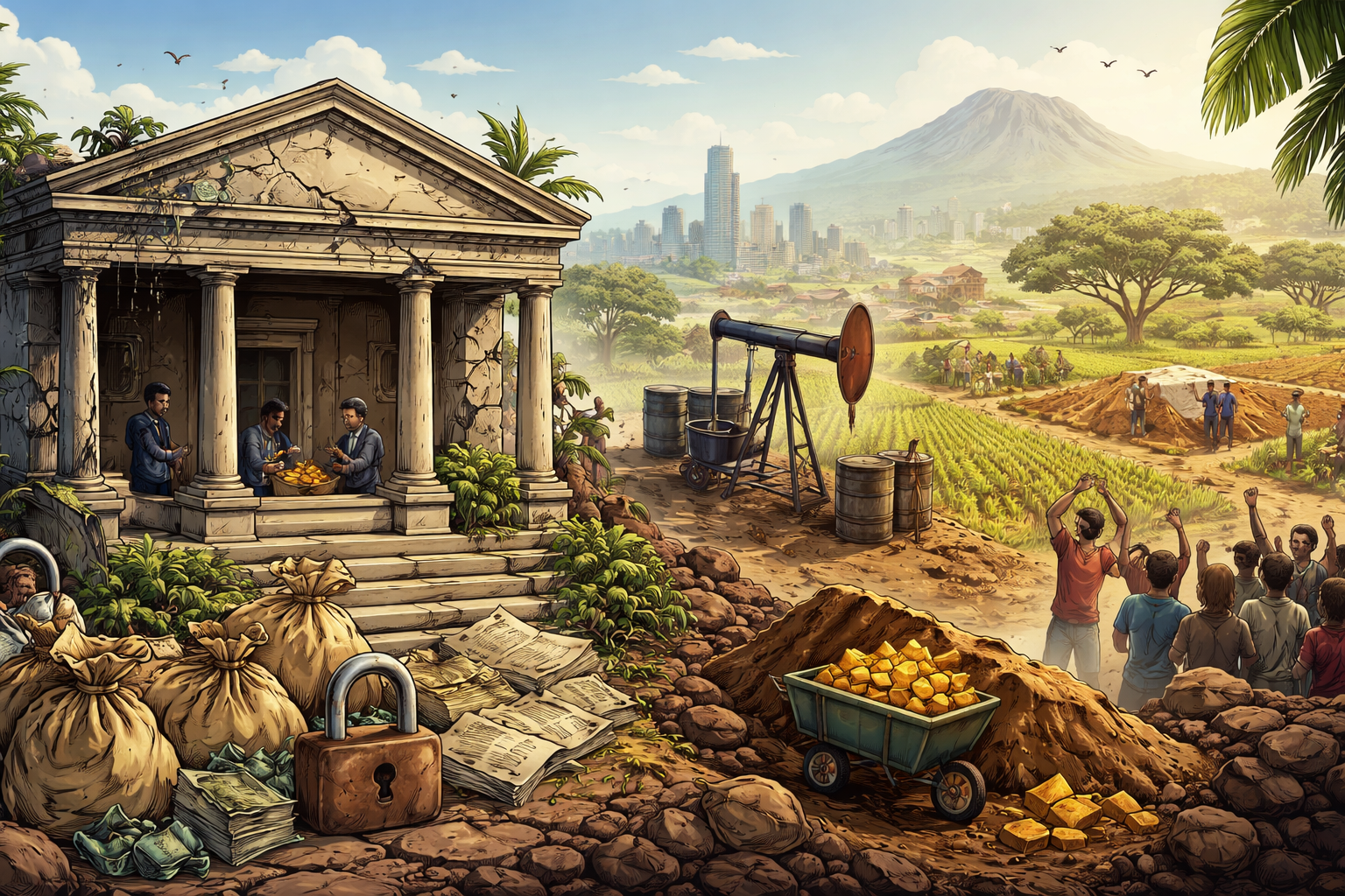 The Real Problem of Africa Weak Institutions Not Lack of Resources